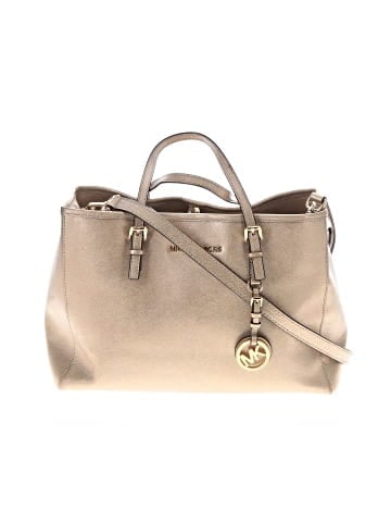 MICHAEL Michael Kors Leather Satchel (view 1)