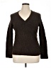 Merona Tweed Brown Pullover Sweater Size XL - photo 1
