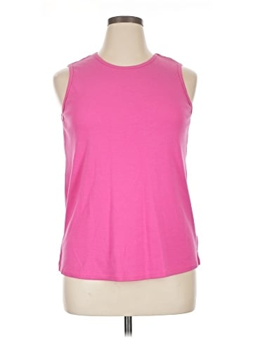 Basic Editions Sleeveless T-Shirt (view 1)