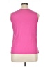 Basic Editions Pink Sleeveless T-Shirt Size 1X - photo 2