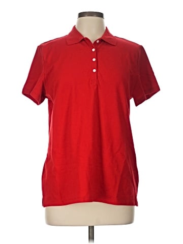 St. John's Bay Short Sleeve Blouse (view 1)