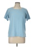 Denim & Co Blue Active T-Shirt Size L - photo 1
