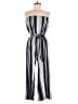 Socialite Stripes Blue Jumpsuit Size M - photo 1
