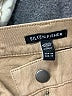 Eileen Fisher 100% Cotton Tan Jeans Size XS - photo 6