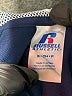 Russell Athletic 100% Polyester Blue Fleece Size S - photo 6