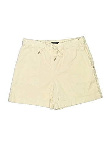 Theory Khaki Shorts (view 1)