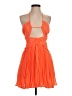 Michael Costello X Revolve 100% Polyester Orange Cocktail Dress Size XS - photo 1