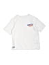 Zara 100% Cotton White Short Sleeve T-Shirt Size 6 - 7 - photo 1