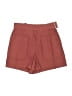 Sandro Solid Burgundy Shorts Size EU (FR) 40 / US 8 - photo 1
