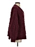 Altar'd State 100% Polyester Tweed Burgundy Pullover Sweater Size S - photo 4