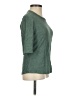 Chenault Green 3/4 Sleeve Top Size S - photo 4