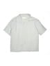 Zara Solid Blue Short Sleeve Button-Down Shirt Size 11 - 12 - photo 1