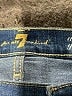 7 For All Mankind Hearts Blue Jeans Size 26 waist - photo 7