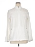Adidas 100% Polyester Solid White Track Jacket Size XL - photo 1