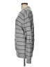 Banana Republic 100% Cotton Stripes Gray Pullover Sweater Size L - photo 5