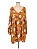 Umgee 100% Rayon Orange 3/4 Sleeve Blouse Size L - photo 1