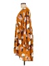 Umgee 100% Rayon Orange 3/4 Sleeve Blouse Size L - photo 5