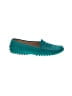 Tod's 100% Suede Teal Flats Size EU 37 1/2 - photo 1