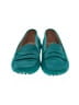 Tod's 100% Suede Teal Flats Size EU 37 1/2 - photo 2