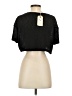 Audrey 3+1 Black Short Sleeve Top Size S - photo 2