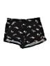 Express 100% Rayon Floral Black Shorts Size S - photo 1