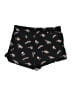 Express 100% Rayon Floral Black Shorts Size S - photo 2