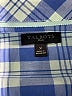 Talbots 100% Cotton Checkered-gingham Blue Long Sleeve Button-Down Shirt Size 12 (X) - photo 7