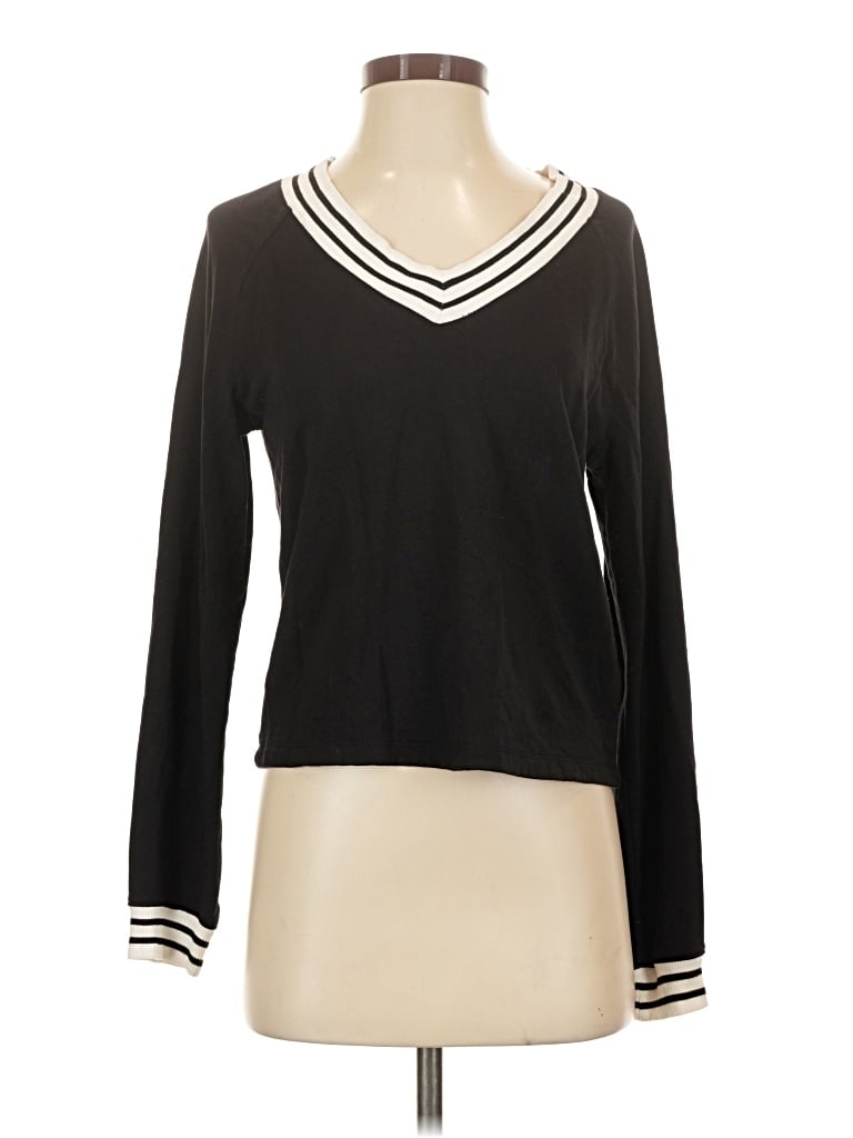 Pre-owned M Magaschoni Pullover Sweater In Black