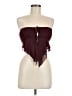 Edikted Burgundy Sleeveless Top Size M - photo 1