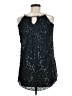 Eliza B. 100% Polyester Black Sleeveless Blouse Size 10 - photo 2
