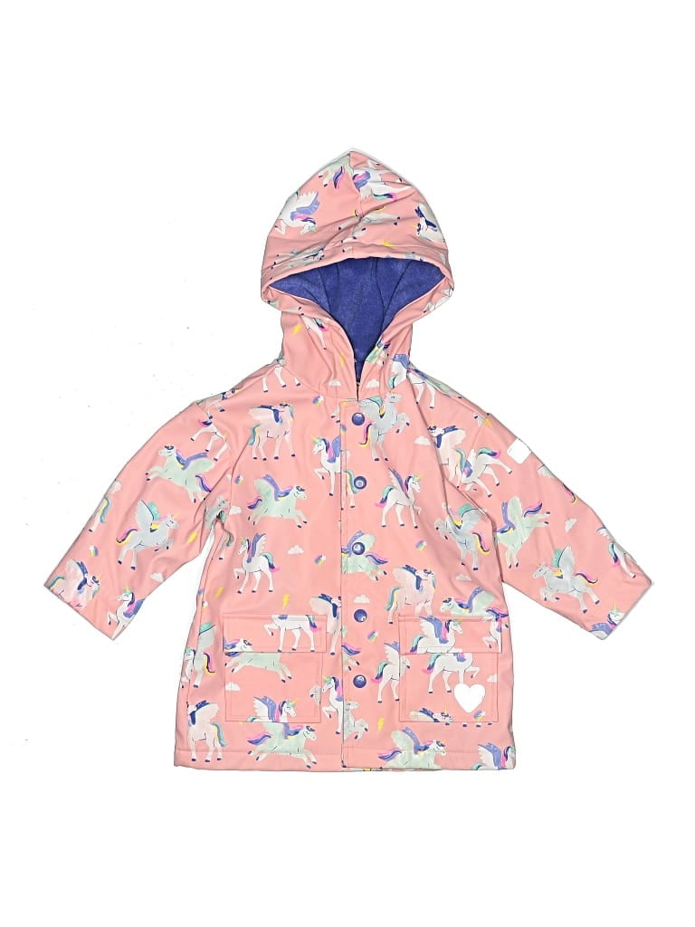 Pre-owned Hatley Kids' Raincoat In Pink
