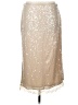 Future Collective Metallic Silver Formal Skirt Size L - photo 2
