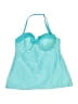 Freya Stripes Teal Swimsuit Top Size L - photo 1