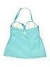 Freya Stripes Teal Swimsuit Top Size L - photo 2