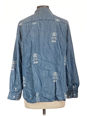 Foxcroft Long Sleeve Button-Down Shirt (view 2)