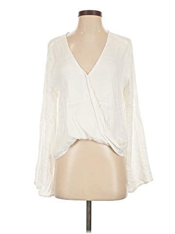 Blue Life Long Sleeve Blouse (view 1)