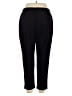 St. John Caviar Solid Black Active Pants Size XL - photo 2