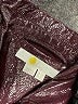 Boden 100% Polyester Metallic Solid Burgundy Jacket Size 8 - photo 6