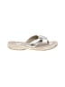 Clarks Silver Flip Flops Size 10 - photo 1