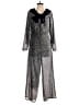 Giorgio Armani Metallic Silver Jumpsuit Size S (estimated) - photo 1