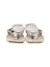 Clarks Silver Flip Flops Size 10 - photo 2