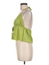 Unbranded 100% Polyester Green Sleeveless Blouse Size M - photo 5