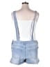 Wallflower Blue Overall Shorts Size XL - photo 2
