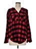 Torrid Plaid Red Long Sleeve Blouse Size Med Plus (00) - photo 1