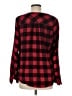 Torrid Plaid Red Long Sleeve Blouse Size Med Plus (00) - photo 2