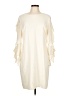 Antonio Melani 100% Polyester Ivory Casual Dress Size 12 - photo 1