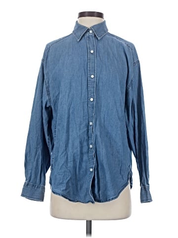 Express Long Sleeve Button-Down Shirt (view 1)