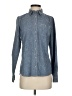 Orvis 100% Polyester Blue Long Sleeve Blouse Size XS - photo 1