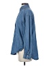Express Blue Long Sleeve Button-Down Shirt Size S - photo 5