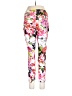 Hue Floral Pink Casual Pants Size L - photo 2